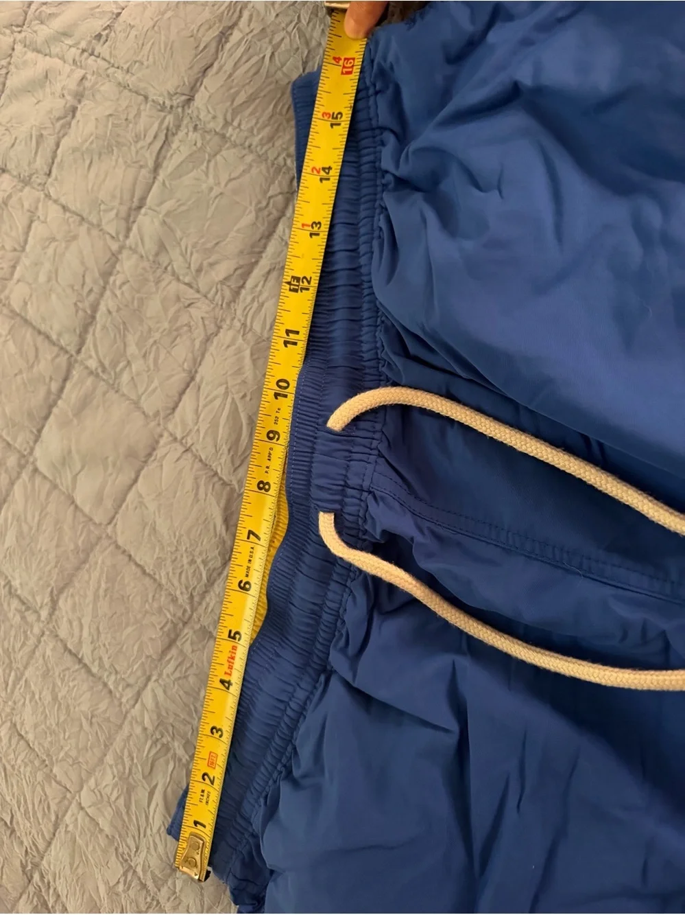 Polo Ralph Lauren Blue Swim Trunks with Yellow Pony Men’s XL
